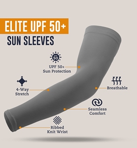 Manga de brazo de compresión de alta calidad Deportes Golf Béisbol Fútbol Manga de enfriamiento Protección solar Uv Mangas de brazo para hombres - Product Image 2