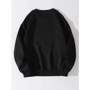 Sudaderas con Capucha Extra Grandes para Hombre, Otoño, 100% Algodón, Diseño Sólido, Forro Polar, Cierre de Cremallera Frontal, Logotipo, Transpirables y Resistentes al Viento - Product Image 2