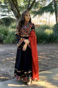 Tribal <b>Ethnic</b> Vintage Kuchi <b>Dress</b> and Afghan/Pakistan Kuchi <b>Dresses</b> Wholesale Prices - Product Image 6