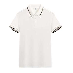 Vente en gros de t-shirts polos vierges à manches courtes pour femmes polos avec logo personnalisé pour femmes - Product Image 2