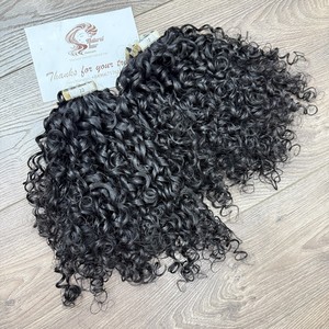 Cinta virgen cruda en el cabello 100% Cabello humano vietnamita Color natural Cutícula alineada Extensiones de cabello humano Tape Ins - Product Image 5