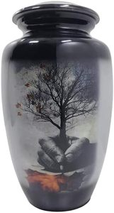 Fabricante de urnas de cremación clásicas de aluminio Urnas funerarias de metal de alta calidad a precios bajos - Product Image 4