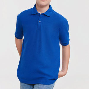 Camiseta Polo Informal Personalizada OEM de Bangladesh para Niños, Uniforme Juvenil, Ropa Escolar Transpirable y Ecológica de Alta Calidad para Uso Diario - Product Image 2