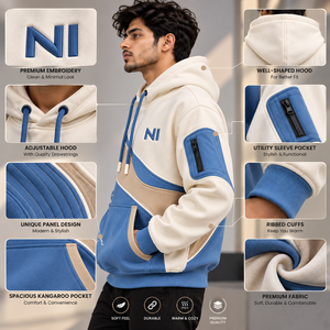 Premium Oversized Sweatshirt Men Custom Streetwear Pullover Crewneck Casual Winter Clothing Wholesale Manufacturer - Product Image 4