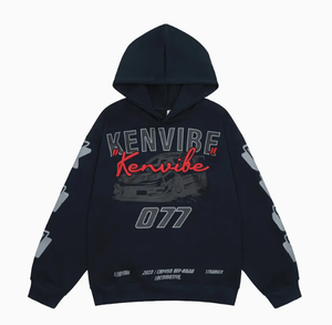 Custom Mens Plus Size 100% Cotton Hooded <b>Drop</b> Shoulder Fleece Winter Casual Windproof Quick Dry Breathable 430GSM Hoodie - Product Image 1