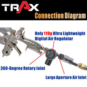 Régulateur d'air à diaphragme numérique automatique ON/OFF ARX-DR300 - Product Image 4