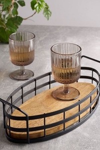 Bandeja de servir de lujo de madera - Product Image 4