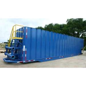 Réservoir rectangulaire avec panneaux en acier renforcé pour le stockage d'eau dans les champs pétrolifères et la confinement des eaux usées industrielles - Product Image 2