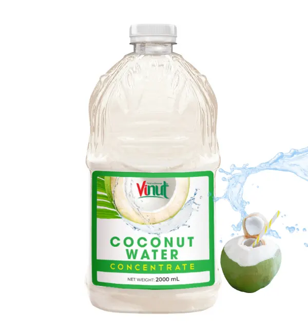 Vinut2000mlボトル濃縮ココナッツ水-ベトナムの100% 天然ココナッツ工場からのOEM ODMサービス