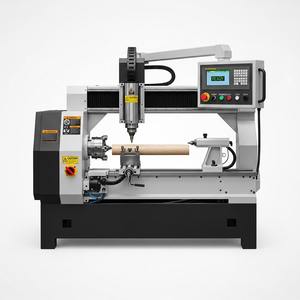 Tour à bois CNC haute performance, système de tournage automatique avancé pour applications décoratives et industrielles - Product Image 4