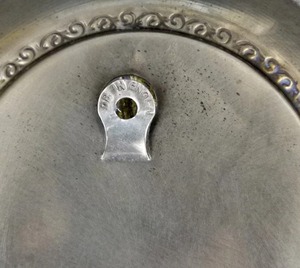 Cadre photo élégant en métal doré de style plaque ronde élégant cadre photo décoratif de table pour la maison bureau idée cadeau de mariage - Product Image 4