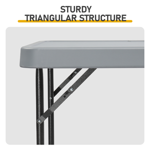 Mesa de limpieza de pescado para exteriores: estación de trabajo duradera de HDPE con fregadero integrado - Product Image 2