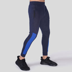 Pantalon de survêtement décontracté pour homme à taille haute, coupe droite, logo personnalisé brodé, 100% coton, service OEM, respirant, séchage rapide pour le travail et le sport - Product Image 4