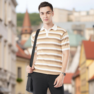 T-shirt imprimé personnalisé avec col ras du cou classique et manches courtes pour homme, vêtements de tous les jours en coton 100% - Product Image 4