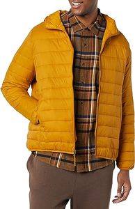 Chaqueta Acolchada con Capucha y Cierre para Hombre, con Logotipo Frontal, Manga Larga, Cálida, Ligera, Informal, Rellena de Algodón - Product Image 4