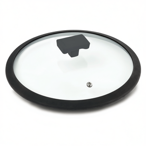 Viv 2275 Ghidini Cipriano Vaporera de Vidrio de 28 cm con Tapa Anti-vapor - Product Image 2