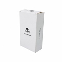 Boîte d'emballage en papier personnalisée, pliable, à rabat, en carton, pour produits cosmétiques, alimentaires, électroniques, boîte en papier
