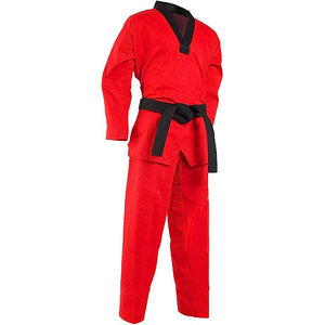 100% coton unisexe vêtements d'entraînement décontracté confortable léger séchage rapide respirant Arts martiaux Taekwondo uniforme pour adultes - Product Image 2