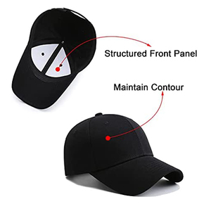 Chapeau de camionneur réglable en coton vintage unisexe à 5 panneaux Casquette de baseball imperméable et lavée en gros Couvre-chef unisexe - Product Image 5