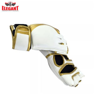 Guantes de MMA para Grappling Hechos a Medida, Guantes de MMA de Alta Calidad para Entrenamiento de Combate Profesional, Guantes de Boxeo de Cuero PU de 8oz y 12oz - Product Image 6