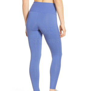 Legging taille haute personnalisé pour femme avec imprimé, motif uni, séchage rapide et respirant, prix usine en promotion - Product Image 4