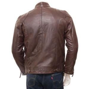 เสื้อแจ็คเก็ตหนังวัวแท้แบบ OEM ราคาดีที่สุดสำหรับผู้ชาย สไตล์ไฮสตรีท เหมาะสำหรับใส่ในฤดูหนาวและกิจกรรมกลางแจ้ง - Product Image 2