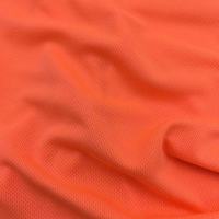 Orange Confortable Oiseaux Oeil Maille Tissu 100% Polyester Tricoté Sécurité T-shirts et Sacs avec Respirant Stretch Design"
