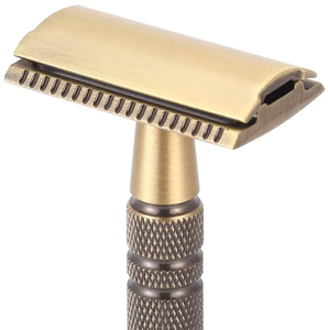 Maquinillas de afeitar de peluquero de acero alemán de doble filo de 11,5 cm personalizadas ANAAIF, suaves y cómodas para depilación corporal en forma de polvo - Product Image 3