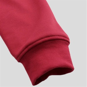 Premium 100% coton polaire fermeture éclair à capuche pour hommes tissu durable intérieur doux coupe ample avant Logo broderie 330g tissu - Product Image 5