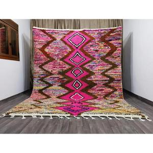 Alfombras marroquíes hechas a mano de lana, auténticas alfombras bereberes, lana natural, artesanía, personalizables en tamaño y colores, alta calidad - Product Image 1