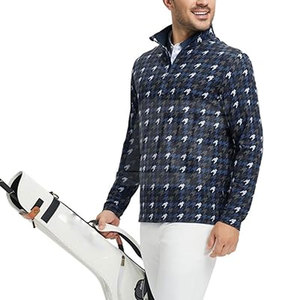 Veste demi-zip pour homme en sublimation respirante, veste demi-zip en sublimation pour la course à pied et le fitness - Product Image 4