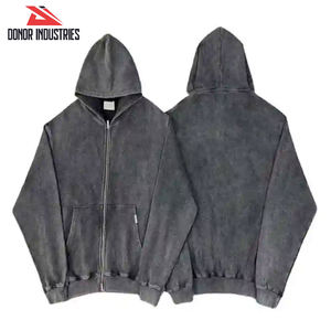Top Selling Black Casual <b>Hoodies</b> New Arrivals High Quality Pullover Style Long Sleeve Acid Wash <b>Hoodies</b> - Product Image 5