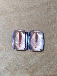 Kunzite rose naturelle paire de forme coussin à facettes parfaite pour la fabrication de bijoux pierre précieuse rare de haute qualité - Product Image 6