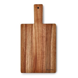 Planche à découper en bois d'acacia pour cuisine d'hôtel, élégante assiette à pain en bois, plateau à fromage, steak, pizza pour utilisation transfrontalière en articles de cuisine - Product Image 1