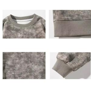 Sudaderas con Capucha para Hombre, Estilo Vintage, Lavadas, 420 g/m², 100% Algodón Grueso, Impresión Digital Personalizada, Tie Dye en la Parte Delantera, Exclusivas - Product Image 2