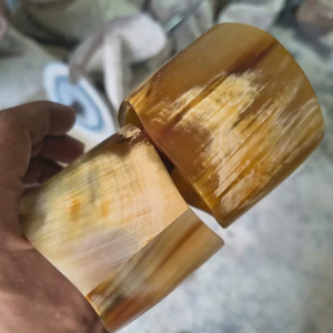 Pulseras y brazaletes finos hechos a mano, joyería de moda con búfalo de agua/cuerno de vaca, latón directo de la India - Product Image 1