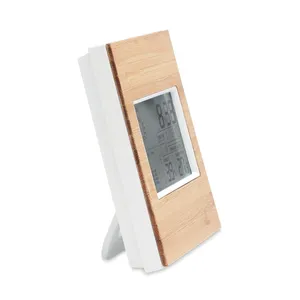 Turku Bamboo <b>Weather</b> <b>Station</b> Sustainable Gift Set for Merchandising - Product Image 4