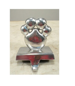 Modern Look Unique Design Aluminium Polish Dog Paw Print Design <b>Stocking</b> <b>Holder</b> Home Living Room Office Decor <b>Stocking</b> <b>Holder</b> - Product Image 1