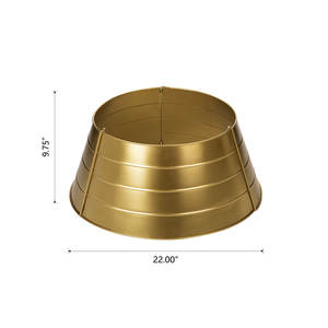 ที่วางต้นคริสต์มาสสีทองประดับต้นคริสต์มาสกระโปรงต้นคริสต์มาสแหวนต้นคริสต์มาสหรือฐานตั้งสำหรับต้นคริสต์มาส - Product Image 4