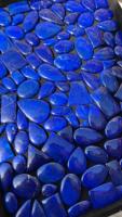 Hochwertige Anpassbare Größe Lose Lapislazuli Blaue Cabochon-Edelsteine Natürliche Halbedelsteine für Schmuckherstellung