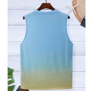 เสื้อกล้ามผู้ชายจำนวนมาก ผ้าฝ้าย 100% คุณภาพสูง แบรนด์ส่วนตัว แห้งเร็ว ระบายอากาศได้ดี - Product Image 3