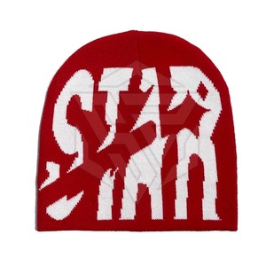 Chapeau en tricot jacquard brodé 3D avec logo personnalisé, 100% acrylique, imperméable, séchage rapide, respirant, chaud et luxueux pour l'hiver - Product Image 5