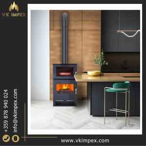 Cheminées à bois en acier de haute qualité à efficacité de 9kW à l'intérieur avec four exportées de Bulgarie - Product Image 5