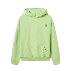 100% coton hommes personnalisé brodé Logo français tissu polaire doublé surdimensionné sweats à capuche motif solide teint uni pour - Product Image 1