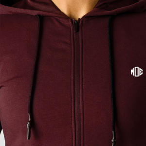 Sudaderas con Cremallera Personalizadas para Mujer, MOQ Bajo, Venta al por Mayor, OEM y ODM, Marca Privada, Estilo Urbano y Casual para Ropa Estadounidense - Product Image 3