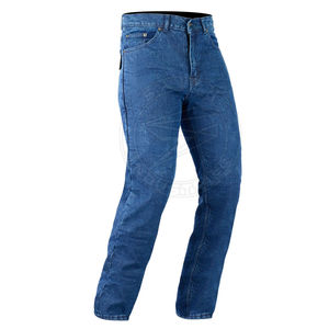 Women's 100% Cotton Denim Four Seasons Waterproof Racing <b>Biker</b> Protective Gear Straight Mid Print Breathable Knitted Casual New - Product Image 5