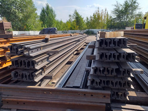 Rieles Usados R50-R65 HMS1 y 2, Chatarra de Acero Ferroso para Reenrollamiento, Vía Férrea a Granel, Alta Calidad, Estándar ISRI 200 - Product Image 5