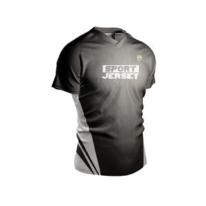 เสื้อกีฬาสำหรับผู้ชาย/ผู้หญิงเสื้อเล่นเกมแบบระบายอากาศได้ดีเสื้อกีฬาออกแบบโลโก้ทีมสูง - Product Image 3