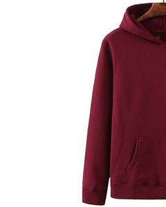 ชุดเซ็ตเสื้อฮู้ดดี้สีเบอร์กันดีและกางเกงจ็อกเกอร์สำหรับผู้หญิง ผ้าฝ้ายฟลีซ สไตล์ลำลอง สตรีทแวร์ ชุดสเวตสูทสองชิ้น สำหรับฤดูหนาว เหมาะสำหรับออกกำลังกาย - Product Image 2