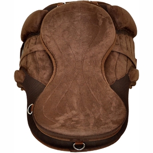 Sillín de caballo inglés occidental de carreras de calidad superior cómodo hecho en cuero personalizado - Product Image 2